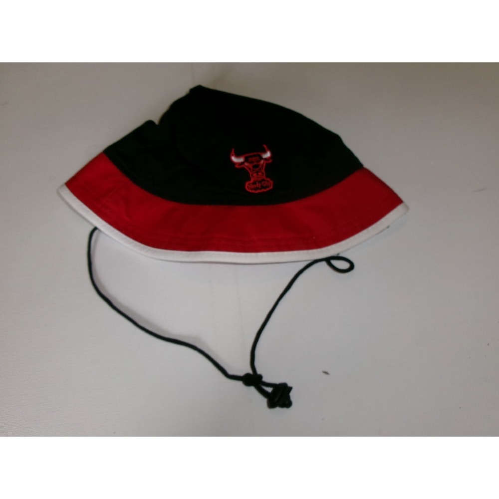 CHICAGO BULLS FLOPPY BUCKET FITTED GOLF BEACH Y2K HAT CAP VINTAGE DEADSTOCK M4